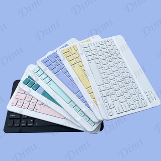 ภาพขนาดย่อของภาพหน้าปกสินค้าคีย์บอร์ด เมาส์ไร้สาย สำหรับ โทรศัพท์มือถือไอแพด Android, คอมพิวเตอร์, Wireless Bluetooth keyboard จากร้าน dimi666 บน Shopee