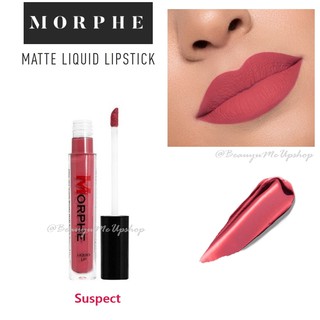 Morphe 💋 matte liquid lipstick  #Suspect