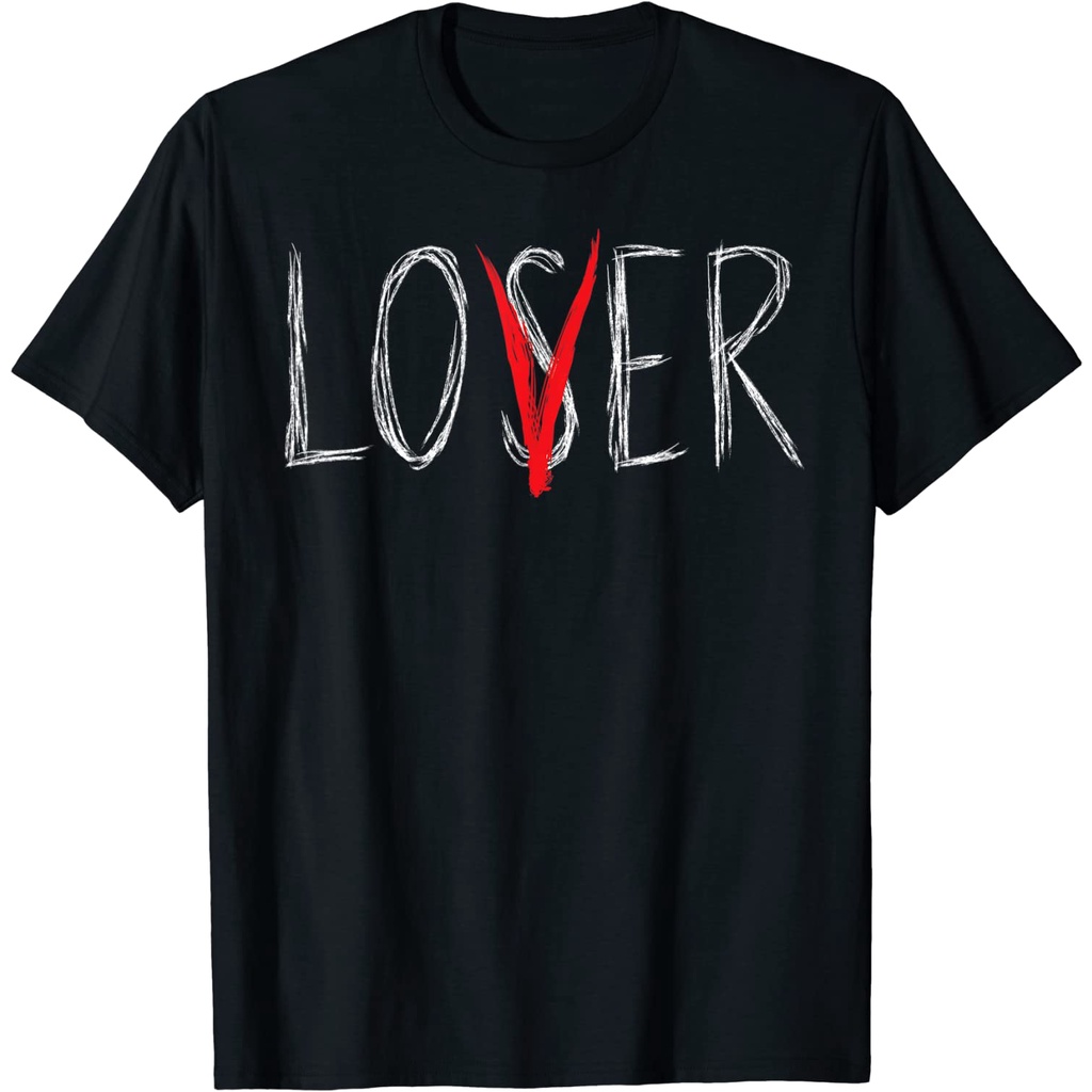 เสื้อยืดโอเวอร์ไซส์เสื้อยืด-พิมพ์ลายภาพยนตร์สยองขวัญ-loser-lover-txt-สําหรับผู้ชาย-และผู้หญิงs-3xl
