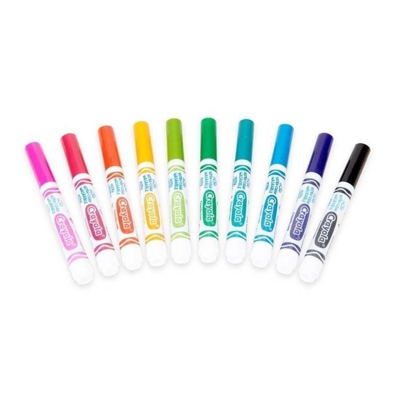 crayola-emoji-markers-10-ultra-clean-washable-สีเมจิกหัวแสตมป์10สี