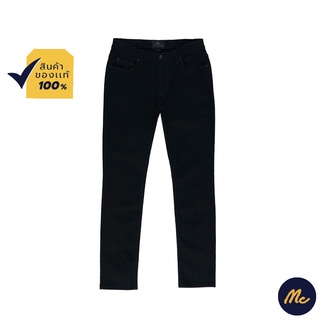 สินค้า Mc JEANS กางเกงยีนส์ แม็ค แท้ ผู้ชาย กางเกงขายาว ทรงขาเดฟ สีดำ ทรงสวย MBD1248