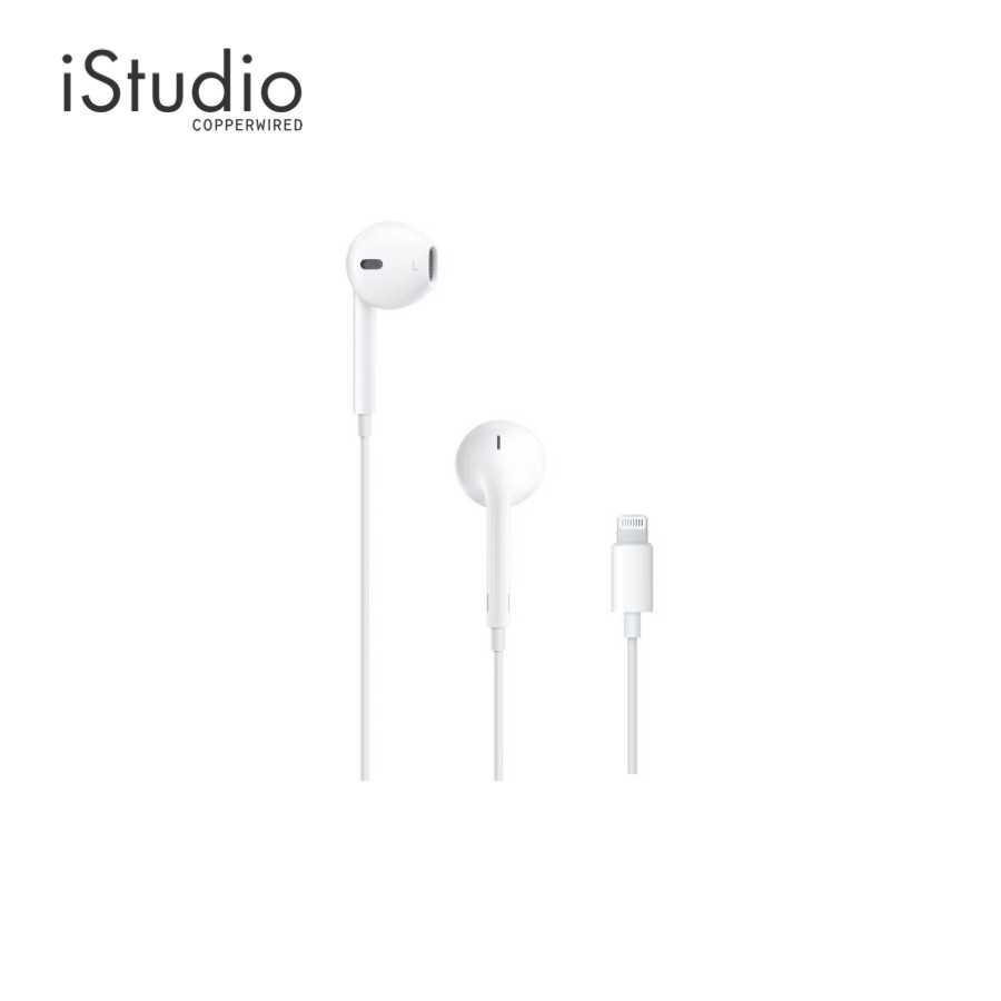 ภาพหน้าปกสินค้าหูฟัง Apple EarPods หัวเสียบหูฟัง Lightning สำหรับ iPhone 5 ขึ้นไป l iStudio by copperwired. จากร้าน istudio_official_store บน Shopee