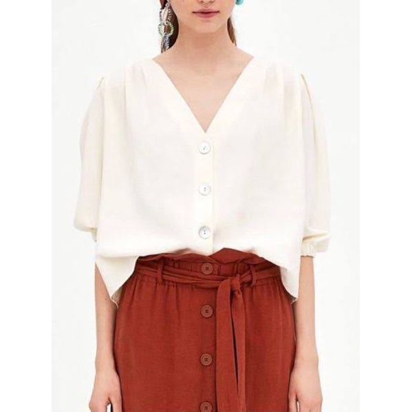 zara-trf-x-linen-ขาวสะอาดใหม่-ผ้าดีมาก-size-l-1-ตัว-xs-1-ตัว