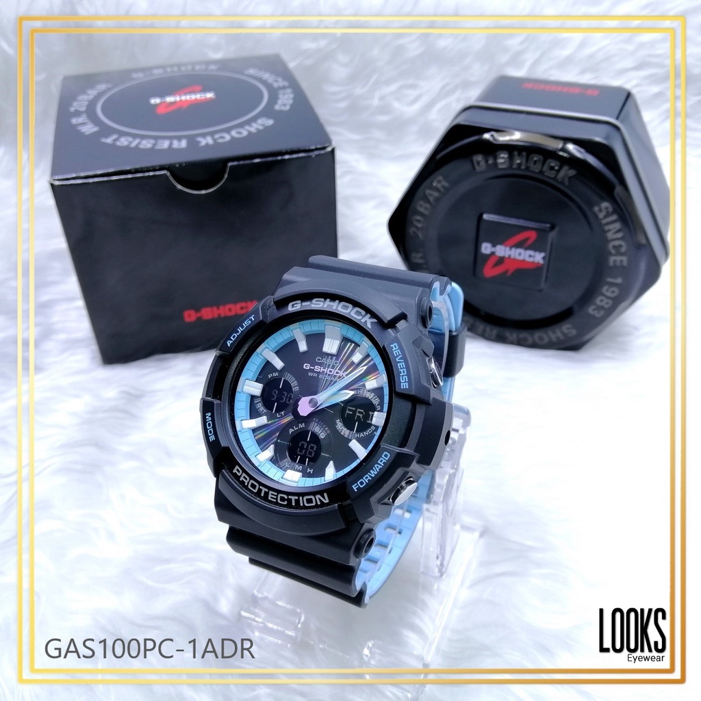 นาฬิกาข้อมือผู้ชาย-g-shock-รุ่น-gas100pc-1adr-รับประกันแท้จากศูนย์-cmg