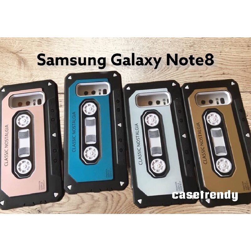 เคส-samsung-galaxy-note-8-เทปคาสเส็ท