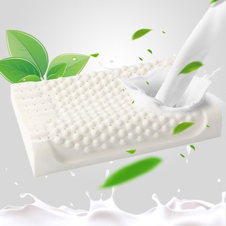 【บลูไดมอนด์】Pure Natural Latex Orthopedic Pillows Thailand Remedial Neck Sleep Pillow Protect Vertebrae Health Care Bedd