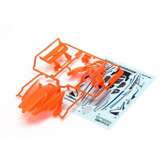 สินค้า Tamiya 95511 – DCR 02 Body Part Set (Fluorescent Orange)