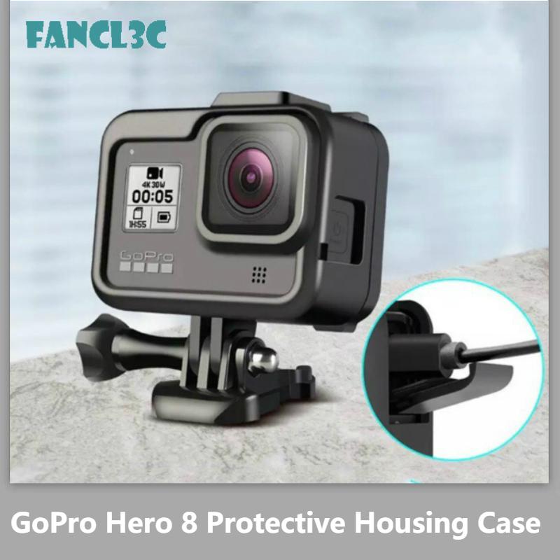 ภาพหน้าปกสินค้าSALE" GoPro Hero 8 Protective Frame Housing Case กรอบเฟรมโกโปร 8 พลาสติก PC ยี่ห้อ Ruigpro camera adapter battery อุปกรณ์กล้อง แบตกล้อง สายต่อกล้อง อะไหล่กล้อง แท่นชาร์จ สายชาร์จ