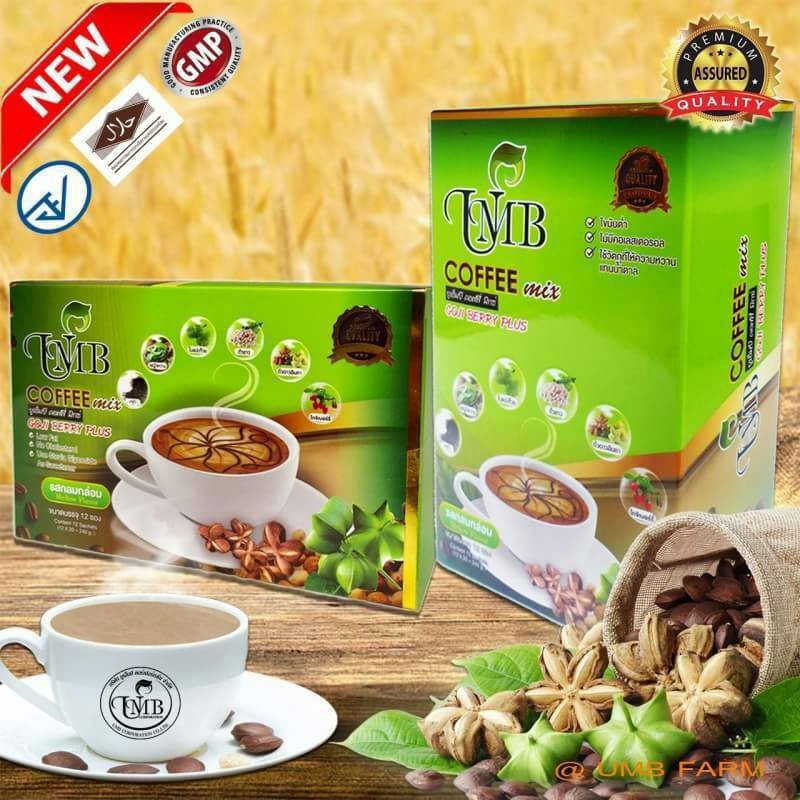 umb-sacha-inchi-coffee-mix-กาแฟถั่วดาวอินคา-รสกลมกล่อม-ชนิดกล่อง-12-ซอง