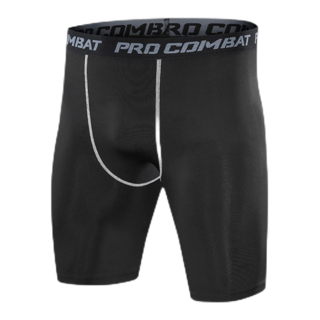 PRO COMBAT กางเกงรัดกล้ามเนื้อ กางเกงออกกำลังกายขาสั้น Compression Shorts