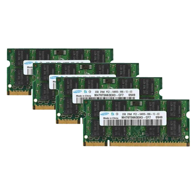 Samsung Hynix DDR2 2GB 4GB ชุด PC2-6400S/5300 800/667MHz 200PIN 1.8V ...