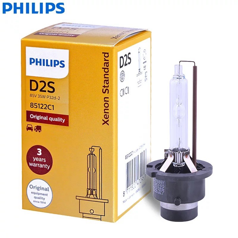 หลอดไฟซีนอน-philips-d2s-4300k-แท้-1-หลอด