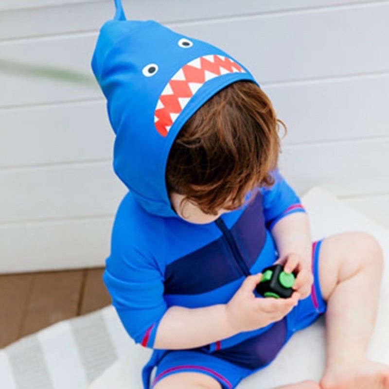 ชุดว่ายน้ำบอดี้สูทฉลาม-มี-hoodies