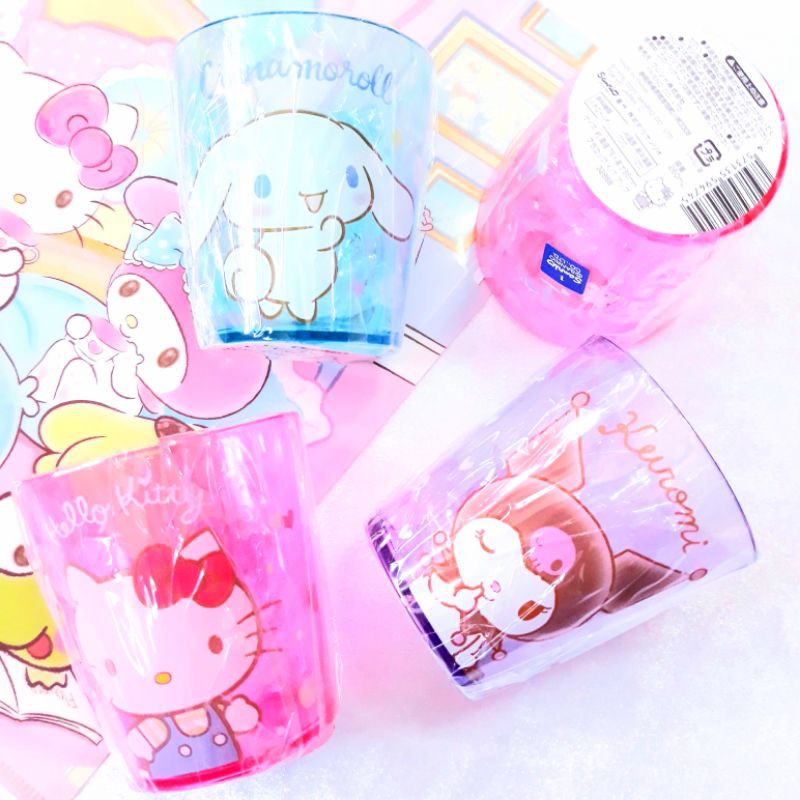 แก้วของsanrio-สินค้านำเข้าจากญี่ปุ่น