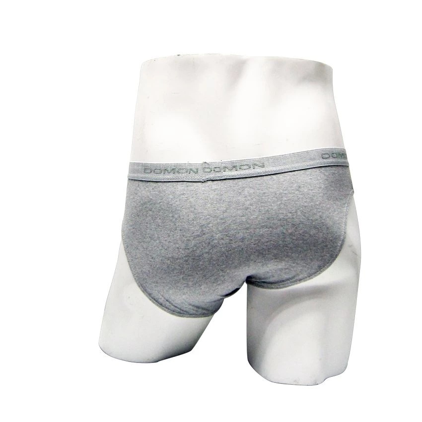 กางเกงใน-domon-underwear-กางเกงในโชว์ขอบ-domon-6-ตัว-1-เซ็ต-เทาล้วน-6-ตัว