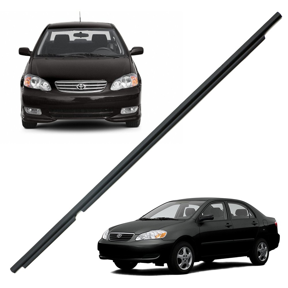 ยางรีดน้ำนอก-หลัง-ซ้าย-สี-black-corolla-toyota-4-ประตู-ปี2003-2007