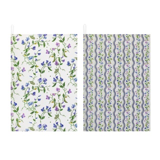 Cath Kidston Set of 2 Tea Towels Sweet Pea