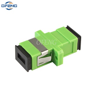 50/100/200PCS SC APC Simplex single-mode Fiber optic Adapter SC Optical fiber coupler SC APC Fiber flange SC connector