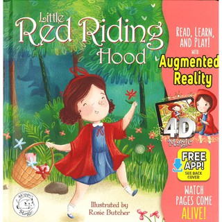 นิทานภาษาอังกฤษ Little Red Riding Hood: A Come-To-Life Book