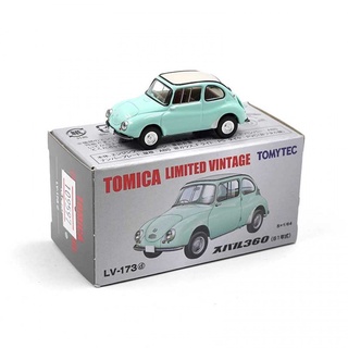 Tomytec 1/64 SUBARU 360 1961 รุ่น MINT สีเขียว TLV-173D DIECAST SCALE รุ่นรถ