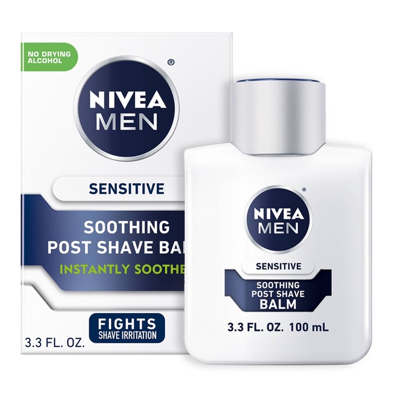 ภาพหน้าปกสินค้า(พร้อมส่ง) ล็อตใหม่มาก  Nivea Men Sensitive Post Shave Balm after shave ผลิตภัณฑ์บำรุงผิวหน้าหลังโกนหนวด จากร้าน pimmigirlrata บน Shopee