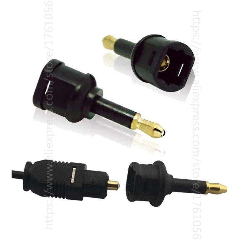 หัวแปลง Mini Optical Jack to SLINK to 3.5mm Plug S/PDIF Digital Optical ...