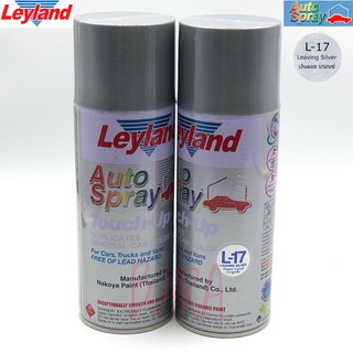 LEYLAND Auto spray Lacquer Primer-Surfacer Model L-17 2 PCS (Silver)