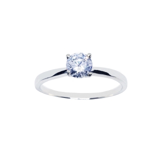 Memorine Jewelry แหวนเงินแท้ 925 ฝังเพชรสวิส(CZ) : ONLR201