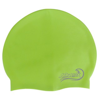 ภาพขนาดย่อของภาพหน้าปกสินค้าAQUANOX หมวกว่ายน้ำ BASIC ซิลิโคน (ออกใบกำกับภาษีได้) จากร้าน thaisports บน Shopee