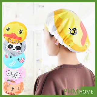 สินค้า หมวกอาบน้ำอาบน้ำ พิมลายการ์ตูนน่ารัก  Shower Cap Kids