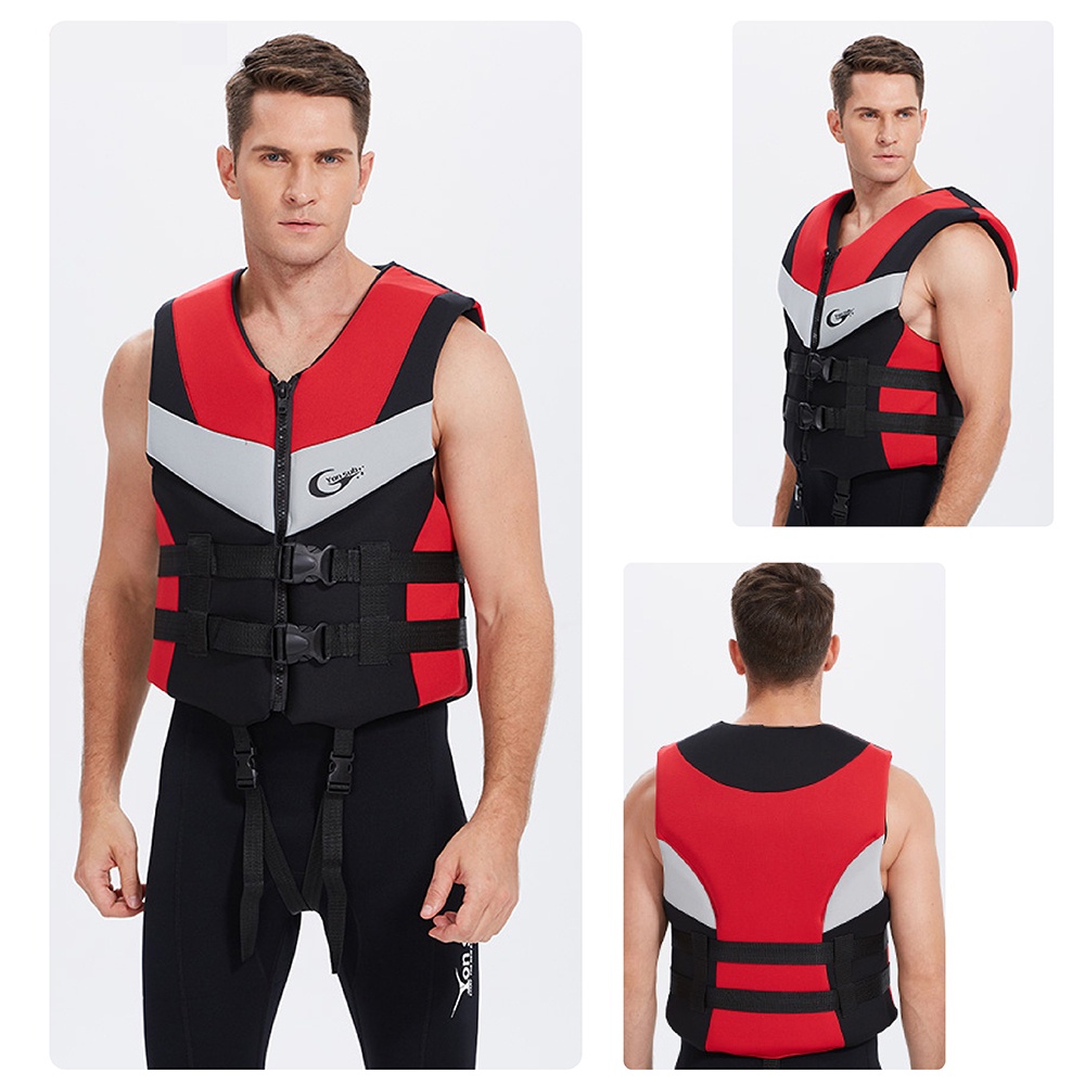 สินค้าส่งจากไทย-life-jacket-เสื้อชูชีพ-เสื้อชูชีพสีดำ-รุ่น-yw1102-สำหรับเล่นกีฬาทางน้ำ-ชูชีพ-เพื่อความปลอดภัย-เสื้อชูชีพว่ายน้ำ