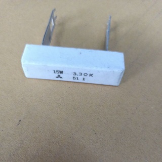 900667 R 3.3 โอห์ม 15W อากระเบื้อง รีซิสเตอร์