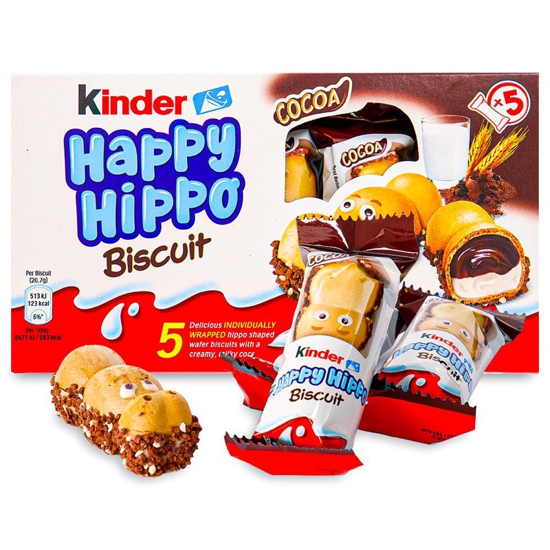 Kinder Chocolate Happy Hippo Shopee Thailand 5238