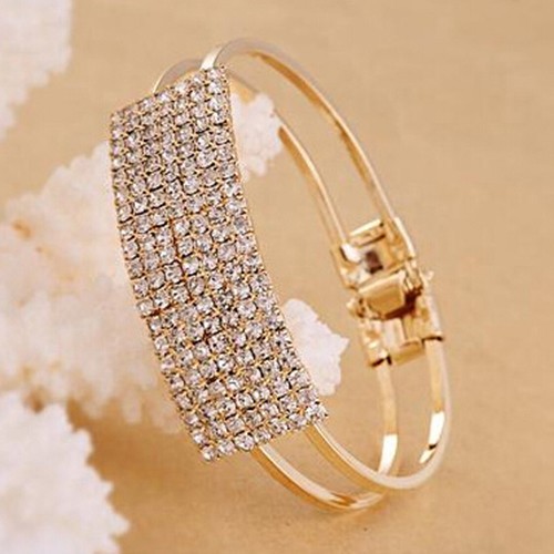 กำไลข้อมือสตรีใหม่กำไลข้อมือคริสตัลข้อมือ-bling-lady-gift