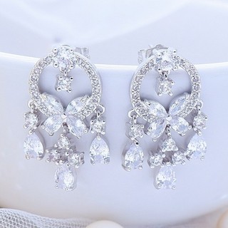 Miss Earring ต่างหูห้อย Chandelier Droplets