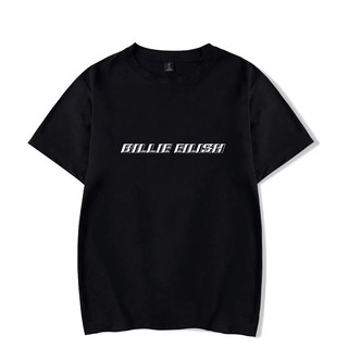 BILLIE EILISH Cotton T-shirt เสื้อยืดผ้าฝ้าย พิมพ์ลาย สไตล์ฮิปฮอป สตรีท พลัสไซซ์ สําหรับผู้ชาย และผู้หญิง Big Size 4XL 246A