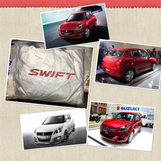 ภาพหน้าปกสินค้าผ้าคลุมรถ รถเก๋ง Suzuki Swift ผ้าคลุมรถตรงรุ่น เข้ารูป ที่เกี่ยวข้อง