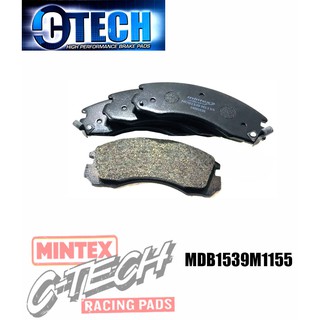 MINTEX C-Tech ผ้าเบรคเกรด Hi Performance ซี่รีย์ M1155 คู่หน้า มิตซู MITSUBISHI (MB) Lancer Evolution III, IV ปี 1997