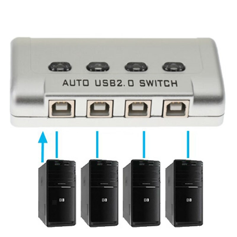 4-port-auto-usb-2-0-selector-switch-printer-flash-driver-mouse-sharing-switcher-hotkey-software-control