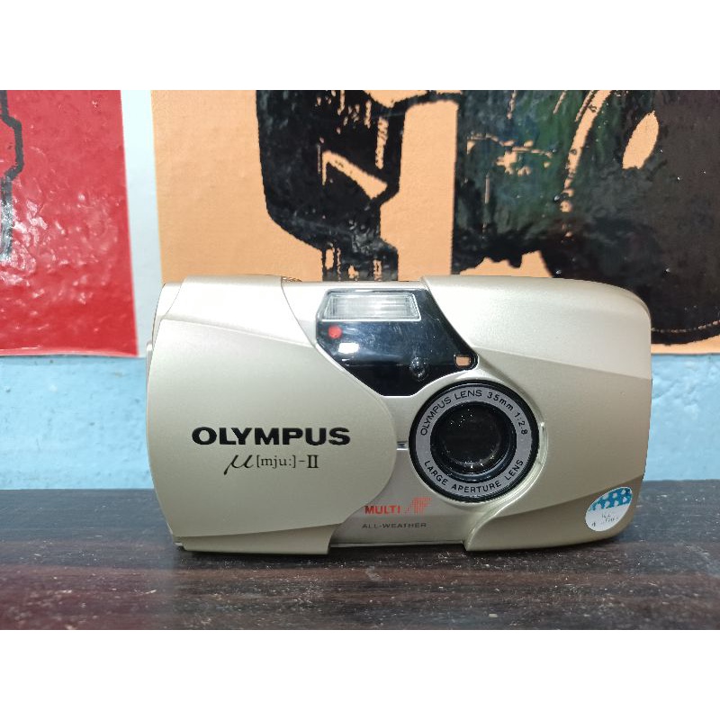 OLYMPUS μ[mju:]-II 110 + Kyocera Slim T さと様【完動品】Y-