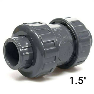 Check Valve PVC Double Union 1.5