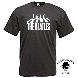 เสื้อยืดผ้าฝ้ายพิมพ์ลายขายดี เสื้อยืด พิมพ์ลายกราฟฟิค The Beatles Music สําหรับผู้ชาย