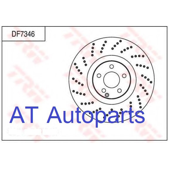 จานเบรคหน้า-benz-c219-cls55amg-มีรูหน้าหลัง-lt-bp-gt-2004-2011-df7346