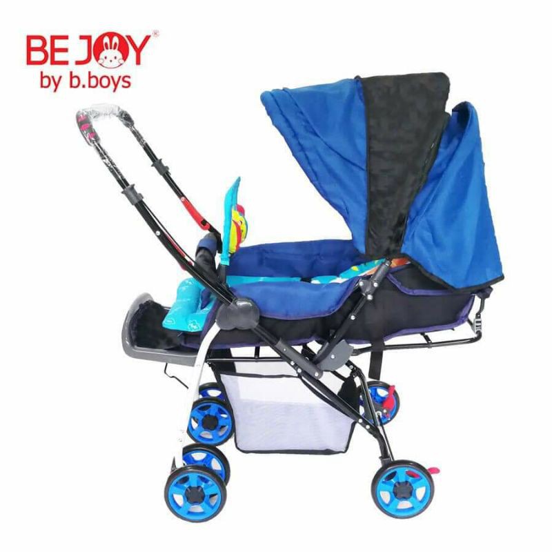 รถเข็นเด็ก-0-4ขวบ-ประกัน1ปี-หลังคาเต็มใบ-โครงสร้างใหญ่-แข็งแรง-ปลอดภัย-full-function-stroller
