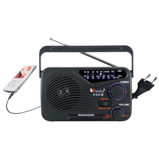 ภาพหน้าปกสินค้าวิทยุ AM/FM iplay IP-810C คลื่นชัด เสียงใส รุ่น IP810C และ วิทยุธานิน TF288