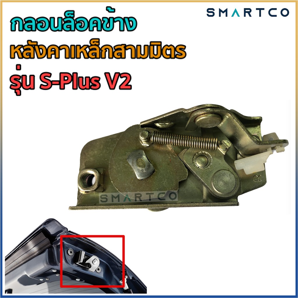 กลอนล็อคข้างหลังคาเเหล็กสามมิตรรุ่น-s-plus-v2