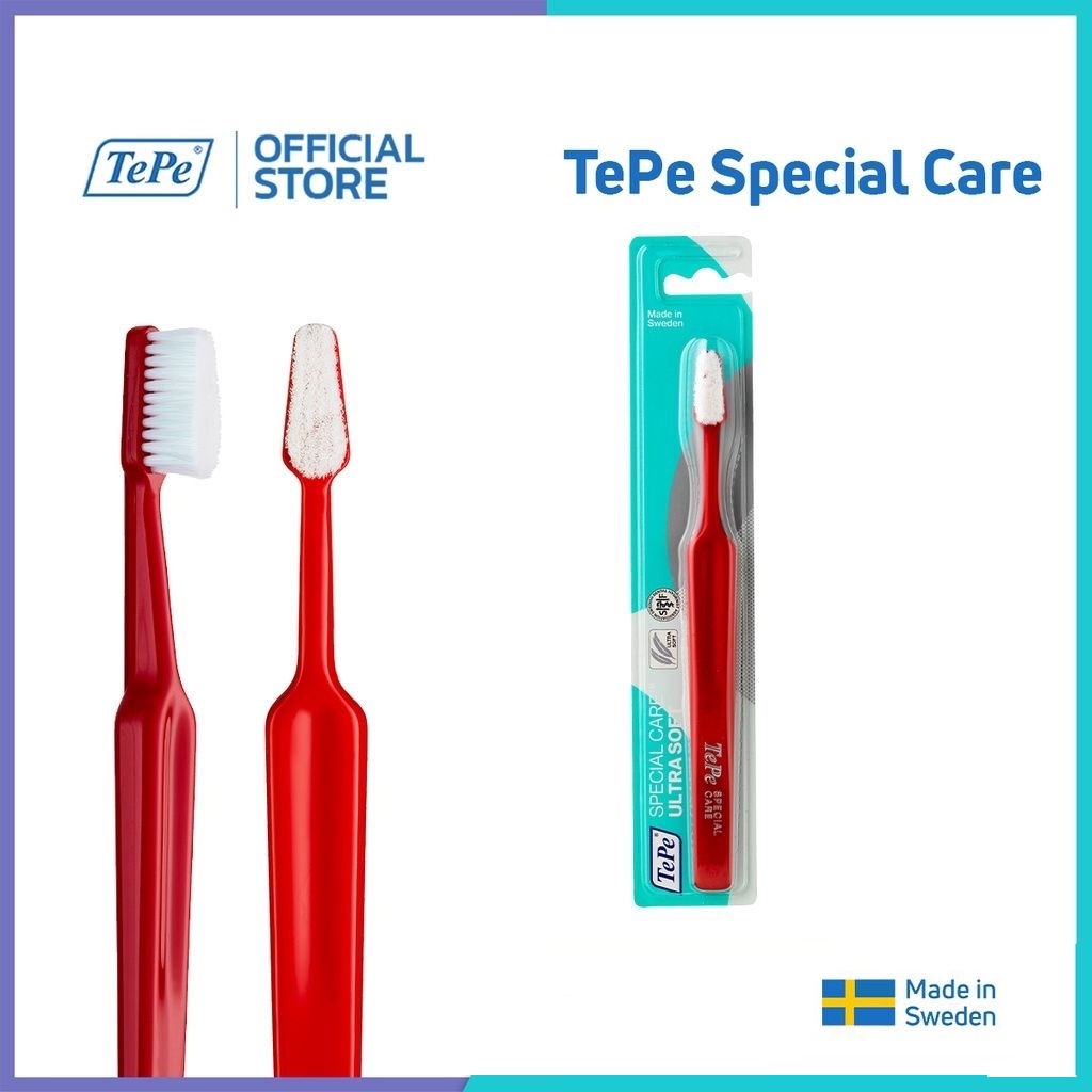 แปรงสีฟันเทเป้ Tepe Special Care แปรงสำหรับใช้หลังการผ่าตัดในช่องปาก ...