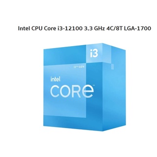 ภาพหน้าปกสินค้าIntel CPU Core i3-12100 3.3 GHz 4C/8T LGA-1700 ประกัน 3ปี ที่เกี่ยวข้อง