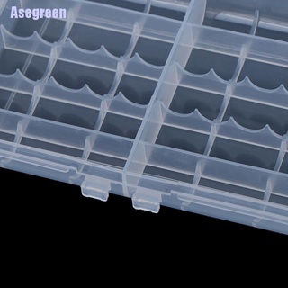 ภาพขนาดย่อของภาพหน้าปกสินค้าAsegreen: กล่องเคสพลาสติกแข็ง สําหรับใส่แบตเตอรี่ Aa Aaa 10 ก้อน 1 ชิ้น จากร้าน asegreen.th บน Shopee ภาพที่ 1