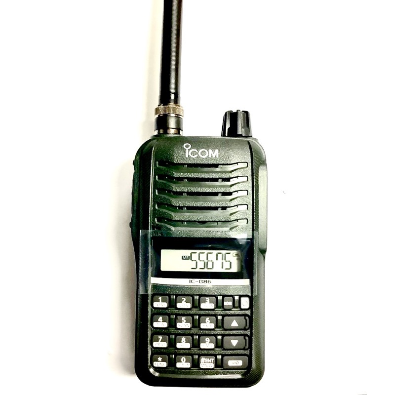 วิทยุสื่อสาร-icom-ic-g86-สำหรับหน่วยงานราชการ-ชุดแท้ลิเธี่ยมทั้งชุด